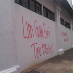 Two heritage sites in George Town vandalised