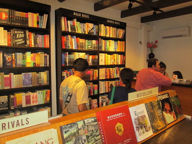 Opening of Penang Gerakbudaya bookshop