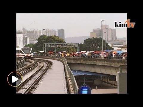 Elevated LRT blues in KL