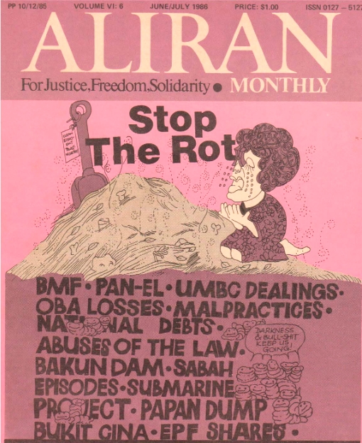 When did the ‘rot’ in Malaysia first set in?